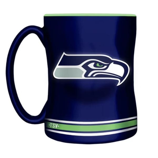 BRAND NEW THE SPORTS VAULT 14OZ SCULPTED COFFEE