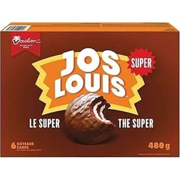 NEW 3 BOXES OF VACHON JOS LOUIS ORIGINAL CAKES