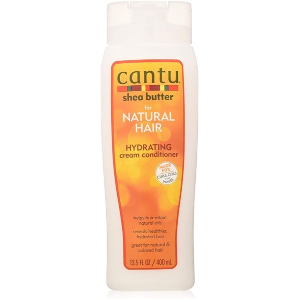 NEW 2 X 400ML CANTU SHEA BUTTER CREAM CONDITIONER