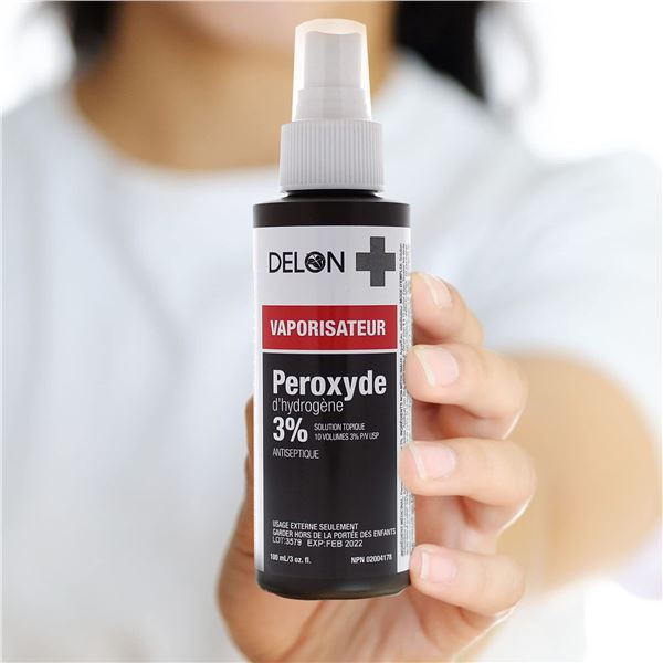 NEW 100ML DELON VAPORISATEUR PEROXYDE 3%