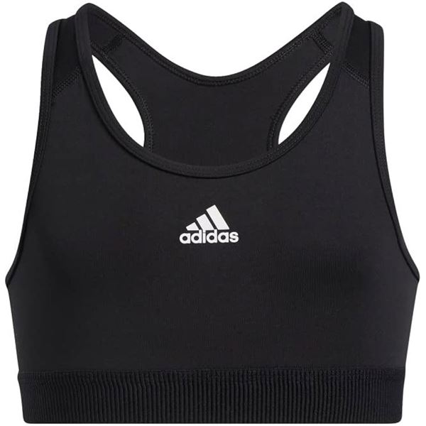 NEW ADIDAS BLACK SPORTS BRA EXTRA SMALL