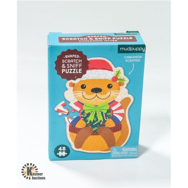 NEW MUDPUPPY SCRATCH AND SNIFF PUZZLE