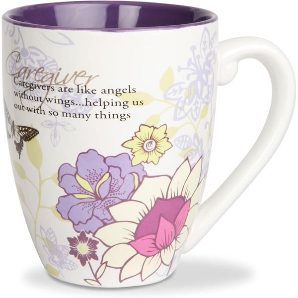 BRAND NEW MARK MY WORDS CAREGIVER 20OZ COFFEE MUG