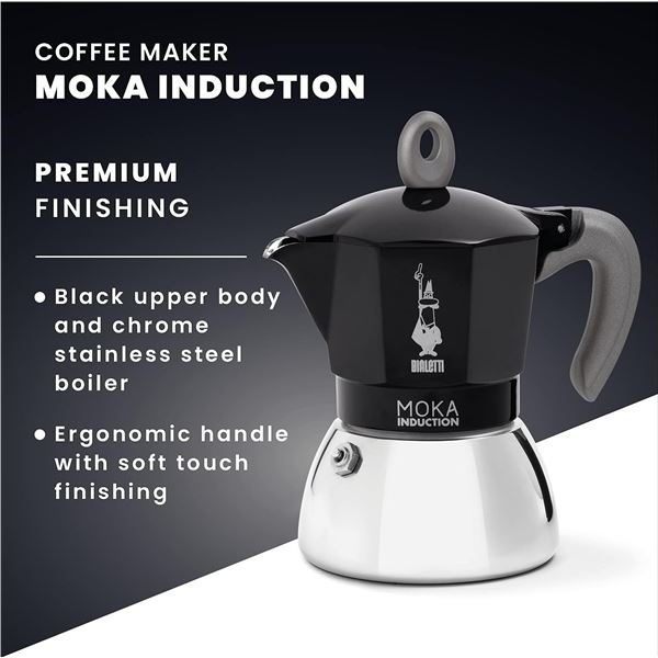 BRAND NEW BIALETTI MOKA INDUCTION COFFEE MAKER