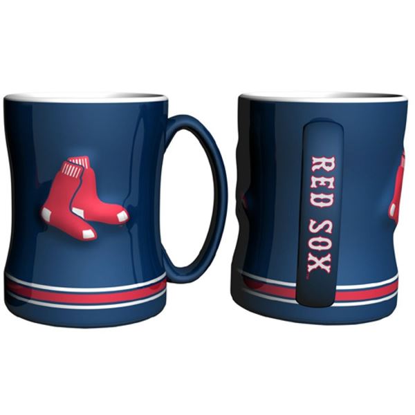 NEW 14OZ RED SOX MUG