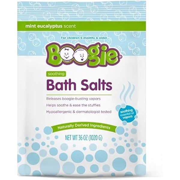 NEW 36 OZ BOOGIE BATH SALTS