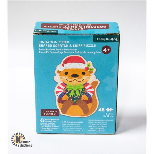 NEW MUDPUPPY SCRATCH AND SNIFF PUZZLE
