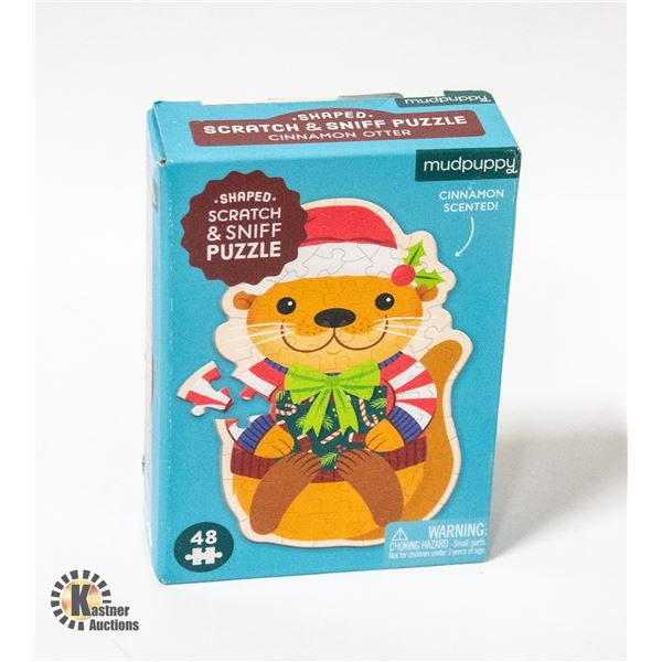 NEW MUDPUPPY SCRATCH AND SNIFF PUZZLE