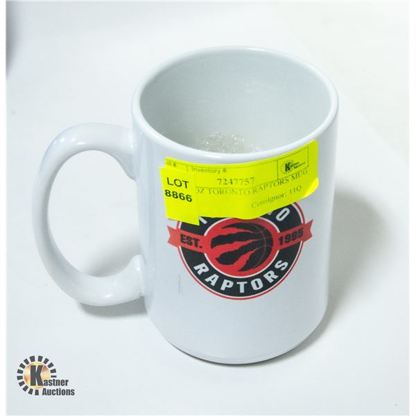NEW 14OZ TORONTO RAPTORS MUG WHITE