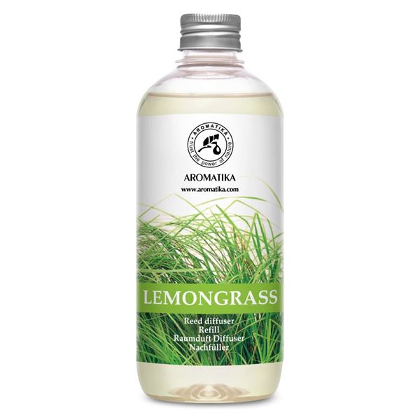 NEW 500ML AROMATIKA LEMONGRASS REED DIFFUSER REFIL