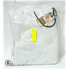 Image 1 : NEW KOLONGVANGIE MANS ZIP UP HOODIE WHITE - 2XL