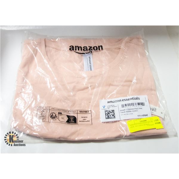AMAZON ESSENTIALS SZ L PALE PINK  RELAXED SPORTS