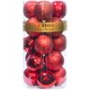 Image 1 : NEW CHRISTMAS TREE ORDIMENTS RED BALLS