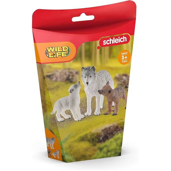 NEW SCHLEICH WILD LIFFE WOLF PACK AMAZON