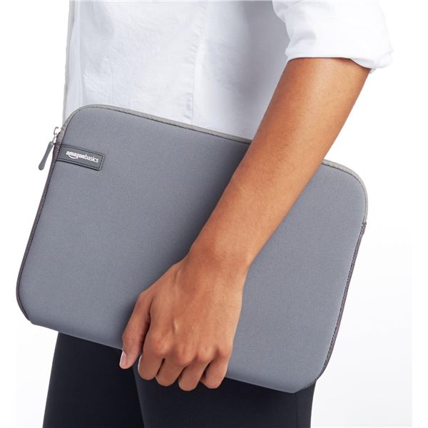 NEW AMAZON BASICS LAPTOP SLEEVE 11.6 INCH - GREY