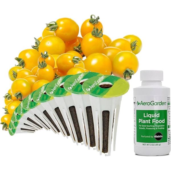 NEW AERO GARDEN 9 POD KIT GOLDEN HARVEST CHERRY TO