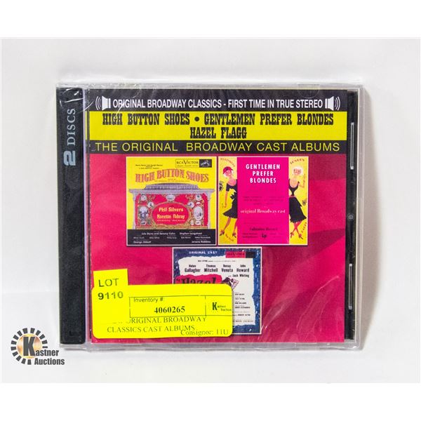 NEW ORIGINAL BROADWAY CLASSICS CAST ALBUMS