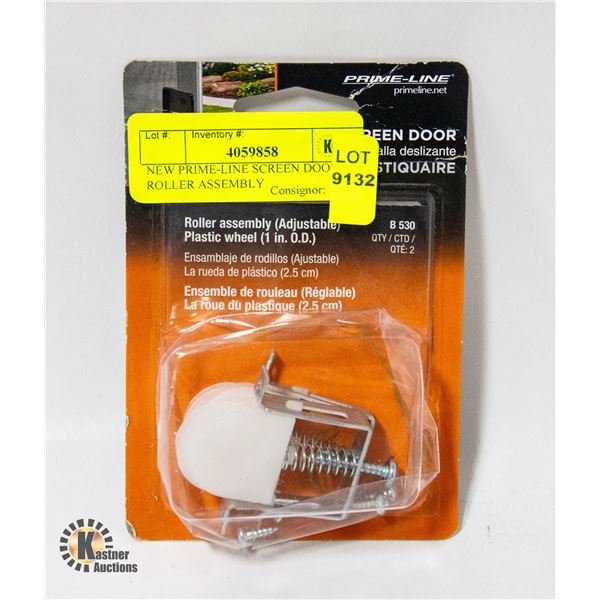 NEW PRIME-LINE SCREEN DOOR ROLLER ASSEMBLY
