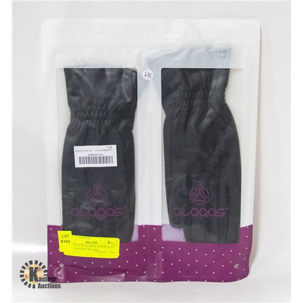 BRAND NEW ALQQAS WOMENS SZ L/XL LEATHER WINTER