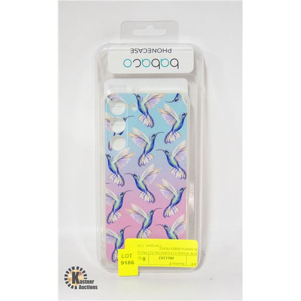 NEW BABACO SAMSUNG S23 PLUS HUMMINGBIRD PRINT