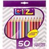 Image 1 : BRAND NEW LOLIZ 50 PACK OF PENCIL CRAYONS