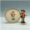 Image 1 : 2pc Goebel Hummel Figurines, Little Fiddler