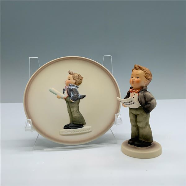 2pc Goebel Hummel Figurines, Soloist