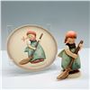Image 1 : 2pc Goebel Hummel Figurines, Little Sweeper