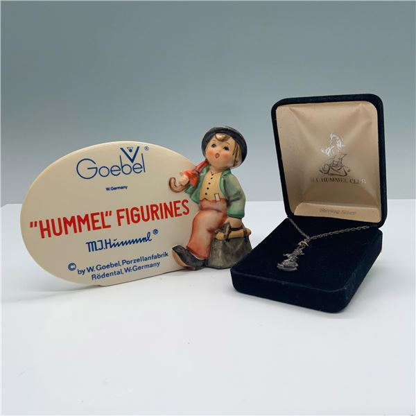 2pc Goebel Hummel Merry Wanderer Figures