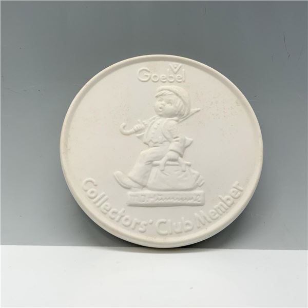 Goebel Hummel Collectors Club Member Porcelain Plaque