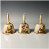 Image 1 : 3pc Goebel Hummel Porcelain Bells