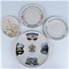 Image 1 : 4pc Decorative Belleek Porcelain Commemorative Plates