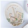 Image 2 : 4pc Decorative Belleek Porcelain Commemorative Plates