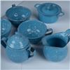Image 9 : 39pc Children's Blue Enamelware Assorted Kitchen Toys