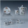 Image 1 : 11pc Happifats Porcelain Children's Tea Set for Four