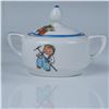 Image 3 : 11pc Happifats Porcelain Children's Tea Set for Four