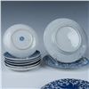 Image 8 : 21pc Child's China Serving Set, Blue and White Phoenix