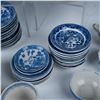 Image 11 : 85pc Children's Table Ware Blue Willow