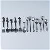 Image 1 : 13pc Children's and Baby Spoon and Fork Grouping