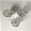 Image 2 : 3pc Glass Toy Creamers and Child's Spooner