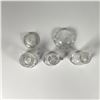 Image 3 : 4pc Glass Children's Tableware with Vine Pattern