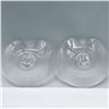 Image 3 : 2pc Glass Candle holders