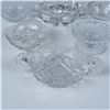 Image 3 : 21pc Mini Pattern Glass Bowls, Salt Cellars,& Candle Holders