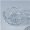 Image 4 : 21pc Mini Pattern Glass Bowls, Salt Cellars,& Candle Holders