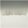 Image 1 : 6pc Early Pattern Glass Toothpick Holders