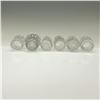 Image 3 : 6pc Early Pattern Glass Toothpick Holders