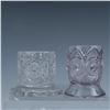 Image 4 : 6pc Pattern Glass Toothpick Holders