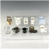 Image 2 : 10pc Assorted Ceramic, Glass, Stone Art Toothpick Holders