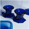 Image 3 : 10pc Cobalt Blue Glassware, Serveware and Decor