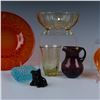 Image 3 : 19pc Heisey & Assorted Art Glass Tableware, Multicolored